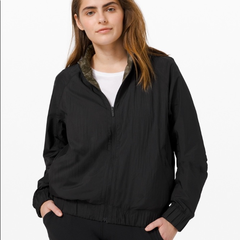 NWOT Lululemon reversible bomber jacket